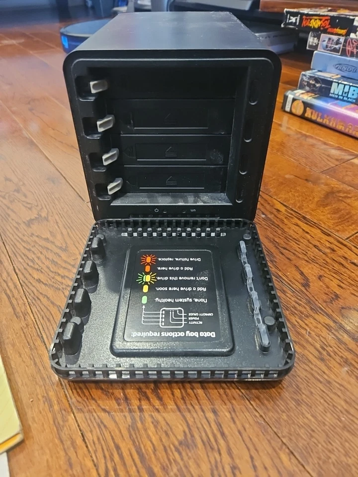 DROBO DRO4D-D 4-bay External Storage Array, w/HDD's - Image 2 of 4