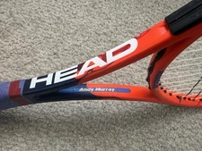 Andy Murray Personal PT57A Tennis Racquet in Graphene Touch Paint. Excellent