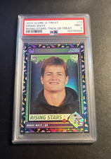 PSA9 *POP 4* 2024 Score-a-Treat TRICK OR TREAT SSP /99 Drake Maye Rookie Card RC