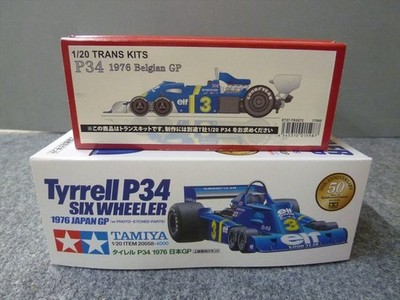 TAMIYA 1/20 ITEM20058 Tyrrell P34 Japan GP & Studio 27 ST27-TK2072 P34 1976