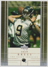 DREW BREES--CHARGERS/SAINTS--2001 UPPERDECK--ROOKIE 