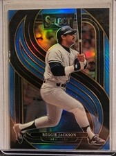 Reggie Jackson 2025 Select #145  Premier Light Blue Prizm #/199 Yankees