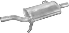 Endschalldämpfer hinten 15.03 POLMO für NISSAN SUNNY II Hatchback SUNNY II Coupe