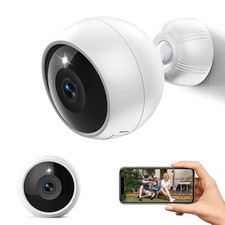 Security Cameras Wireless Outdoor,2K Battery Wireless WiFi Cameras for Home S...