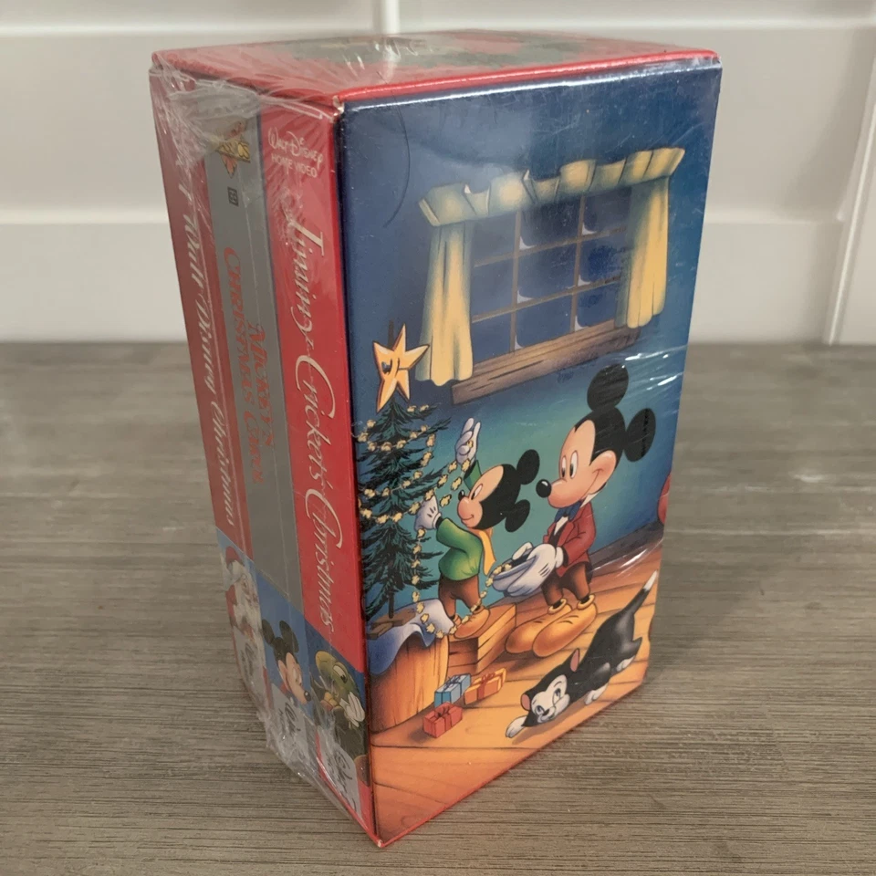 New Sealed Vintage Mini Christmas Classics VHS 3 Video Set Walt Disney Mickey - Image 3 of 4