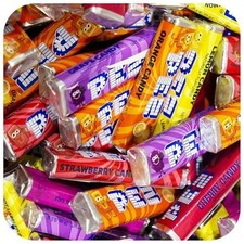 PEZ Candy Dispenser Refills 1 lb Grape Lemon Strawberry Orange Cherry Raspberry