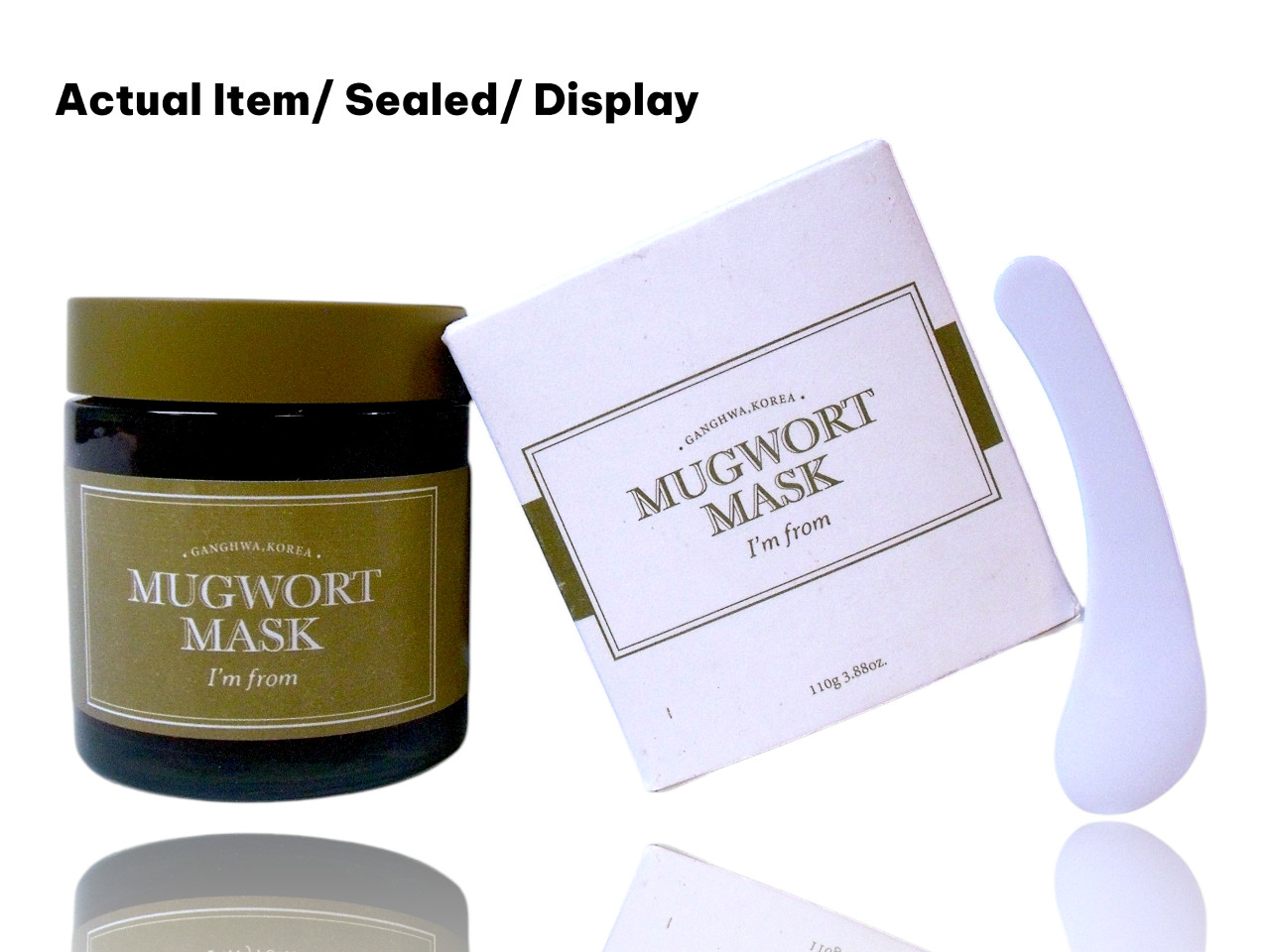 I'm From, Mugwort Mask, Natural Herb & Tea tree, 3.88 fl oz Expires 12/2026 New