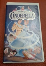 Walt Disney Cinderella VHS 