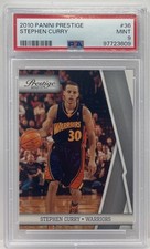 2010-11 Prestige - #36 Stephen Curry Golden State Warriors 2nd Year PSA 9 MINT