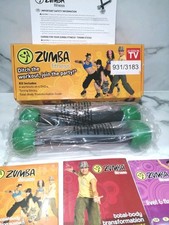 Zumba Fitness Kit DVDs & Toning Sticks w/ Guide Boxed with contents still sealed