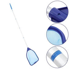 Swimming Pool Net Five Section Telescopic Aluminum Alloy Leaf Cleaning Tool