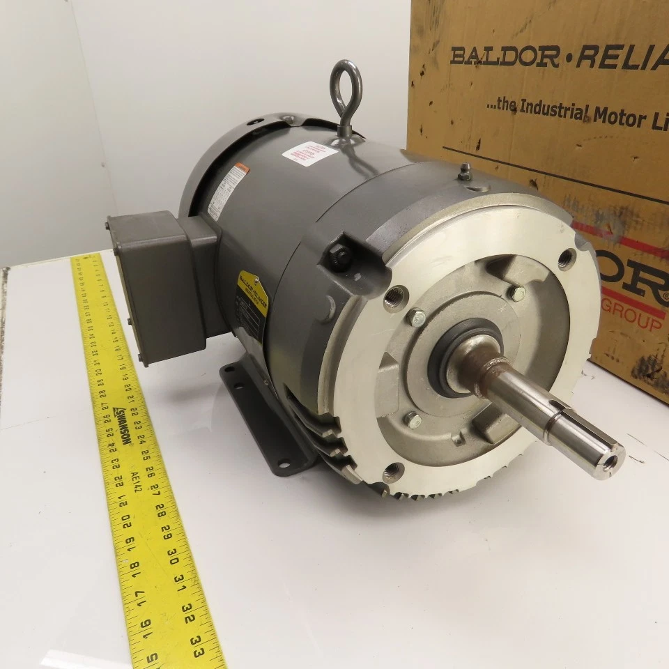 Baldor JMM3710T 7.5HP AC Electric Motor 1770RPM 208-230/460V 3PH 213JM Frame New - Image 4 of 4