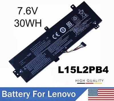 L15L2PB5 L15L2PB4 Battery for Lenovo IdeaPad 510-15IKB 15ISK 310-15ABR 30Wh 7.6V
