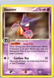 Haunter 34/112 FireRed & LeafGreen Uncommon Pokemon TCG