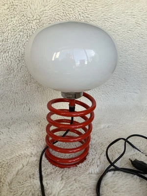 Lampe à poser "STYLE RESSORT" Année 1970, Métal et Verre, Ingo MAURER - Photo 1/4