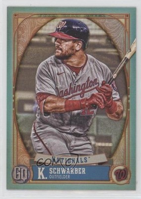 2021 Topps Gypsy Queen Turquoise 174/199 Kyle Schwarber #113 0hu7