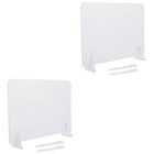  2 Sätze von Multifunktions-Memo-Memo-Acryl-Schreibmeldungsausschüssen Acryl