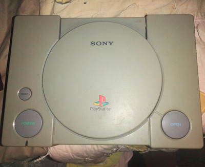 Sony PlayStation 1 PS1 Console Gray SCPH-1001 NTSC-U/C Composite, Mem Slot