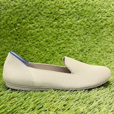 Rothy's The Loafer Womens Size 5.5 Beige Casual Classic Slip On Ballet Flats