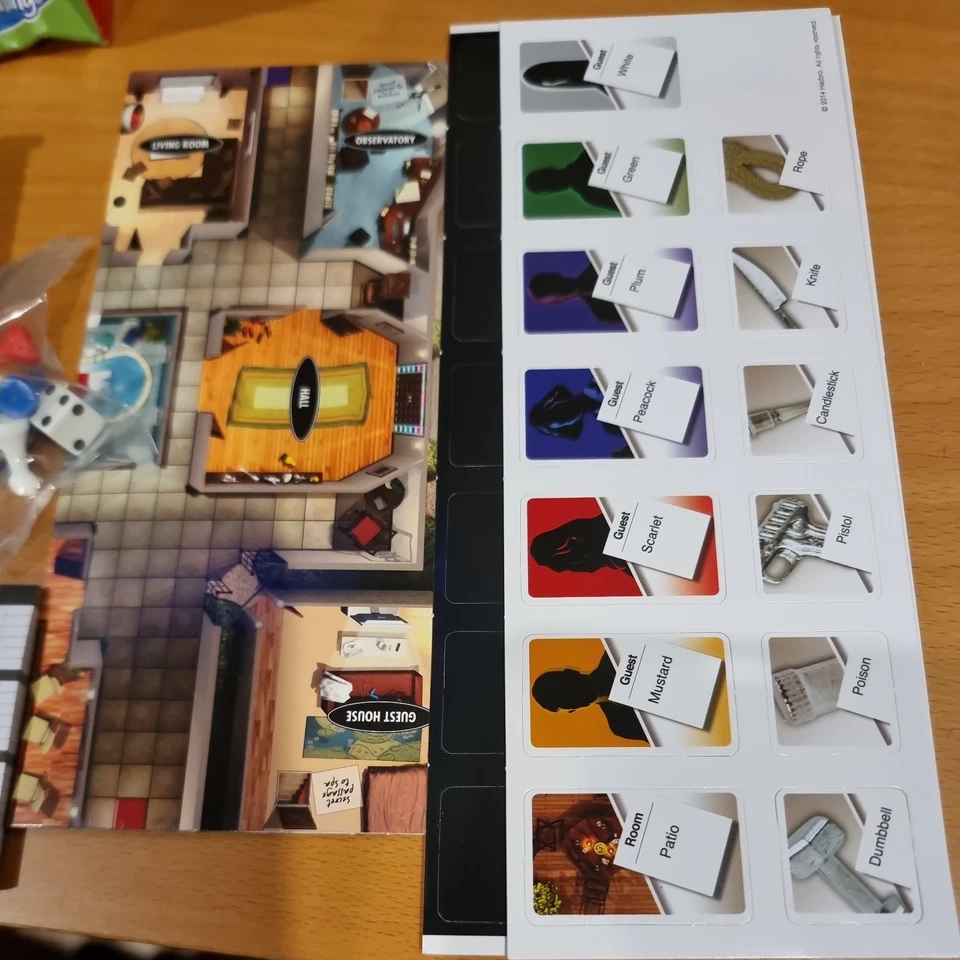 Hasbro Clue Grab and Go Travel Edition Game  - Image 3 of 4