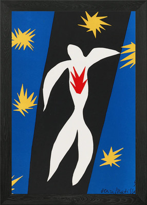 Henri Matisse - The Fall of Icarus  Framed Wall Art Poster Canvas Print Picture