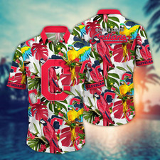 Cleveland Indians MLB Hawaiian Shirt Seasidetime Aloha Shirt