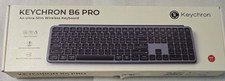Keychron B6 Pro Wireless Keyboard   Space Gray   Ultra-Slim