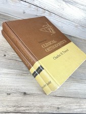Clinical Orthodontics 2 Volumes, 1st Ed.  2nd Printing Charles Tweed HC SIGNED