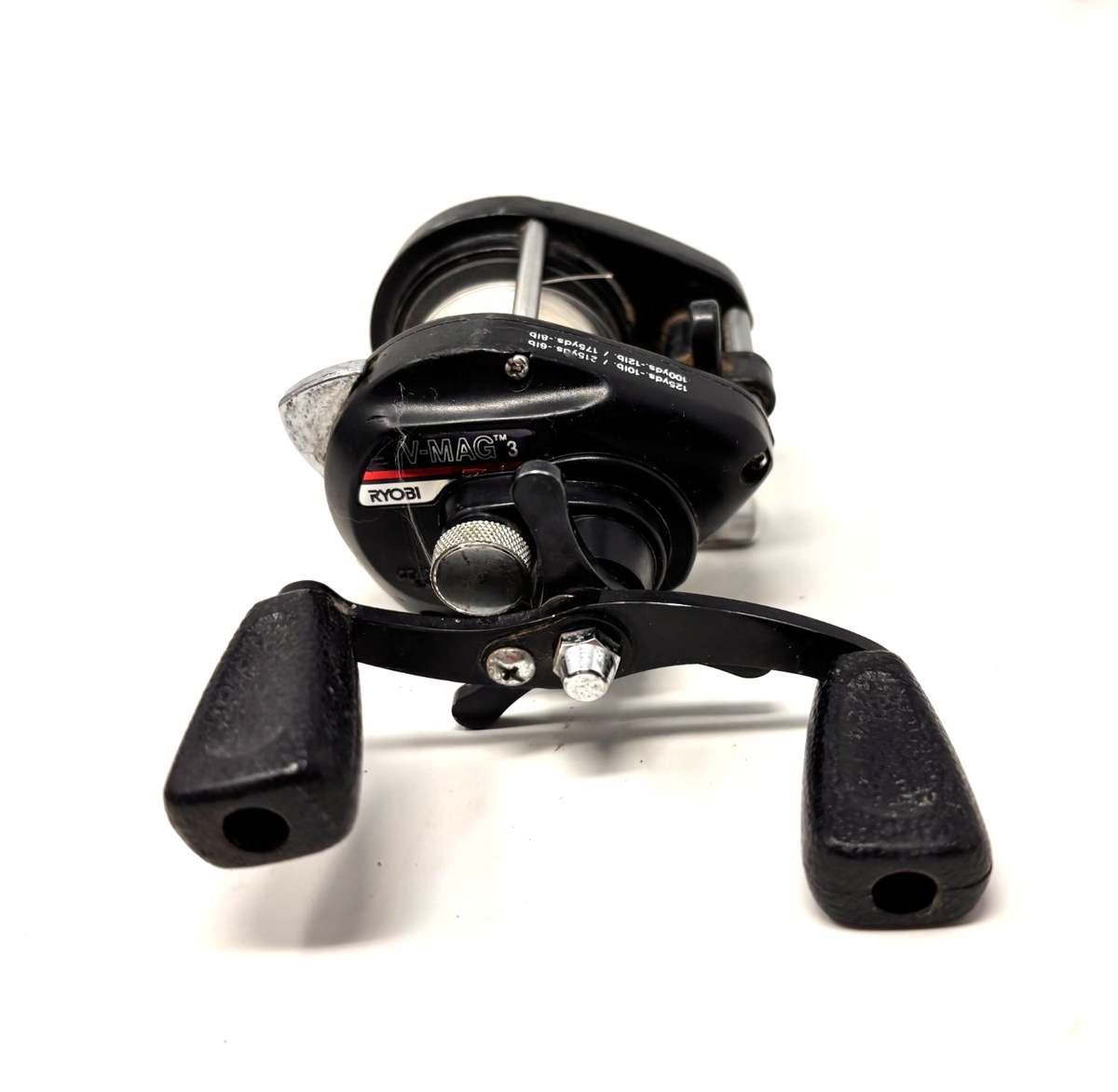 Vintage Ryobi V-MAG 3 Bait Casting Fishing Reel Right Hand Reel