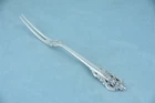 Wallace Grande Baroque Sterling Silver 7-1/2" Spinach Fork No Monogram
