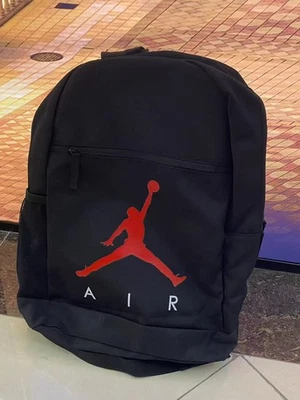 NIKE AIR Nike Jordan Backpack Versatile Mens Womens Bag Work Travel Sports Gym