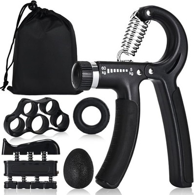 Hand Grip Strengthener,Grip Strength Trainer,22-132 Lbs Adjustable Resistance