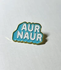 Aur Naur Meme Enamel Pin – Funny Internet Slang Lapel Badge Accessory
