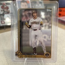 2025 Topps Update Series Gavin Sheets Acetate/10 US225