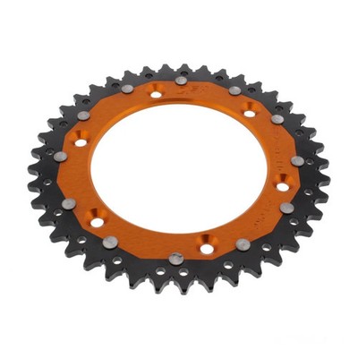 Kettenrad 41Z orange ZFD-897-41-ORG für KTM EXC 620 LC4 Dakar Competition 1995