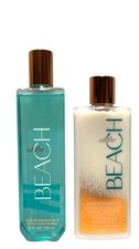Bath Body Works AT THE BEACH Originals Fragrance Spray 8 oz Lotion Set NEW