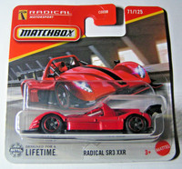Matchbox - Radical SR3 Xxr - Rot - 71/125 - Mbx Showroom 2025 - JBR72