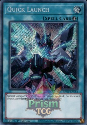 1. Auflage Schnellstart Secret Rare RA05-DE062 Yugioh