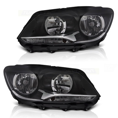 Scheinwerfer Halogen Set für VW Touran 1T3 Caddy 3 Bj. 10-15 Motor H7 H15 TYC