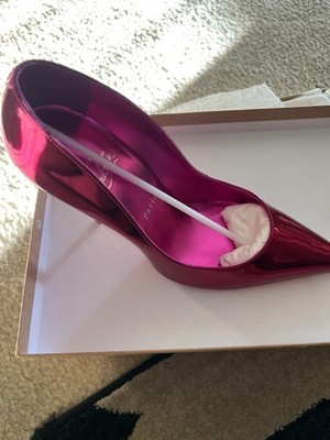 Brand New Christian Louboutin Miss Z Metallic Fuschia 40 | eBay