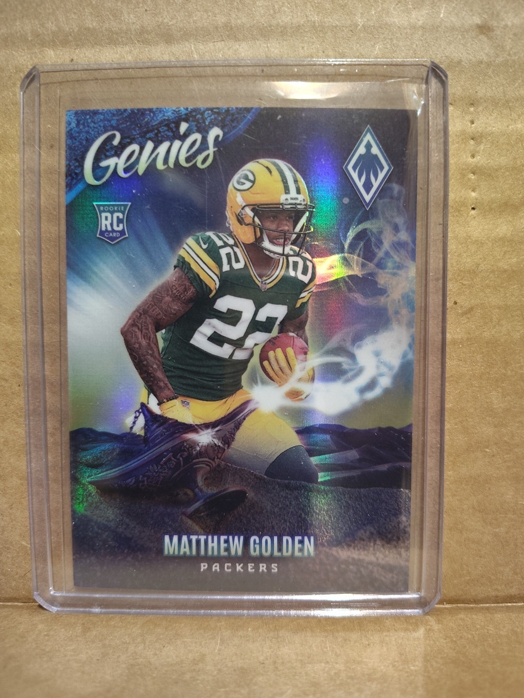 2025 Panini Phoenix Genies Matthew Golden #17 (RC) SSP Case Hit Packers