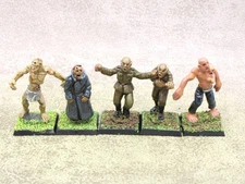 48mm Weird War 2 EVIL GUYS / ZOMBIES x5 Graven Images Monolith Designs 32892