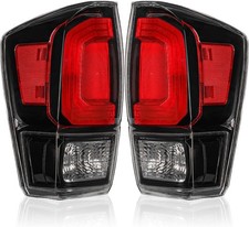 Rear Brake Tail Light Assembly Compatible with 2016-2023 Tacoma Tail Lamps 2016