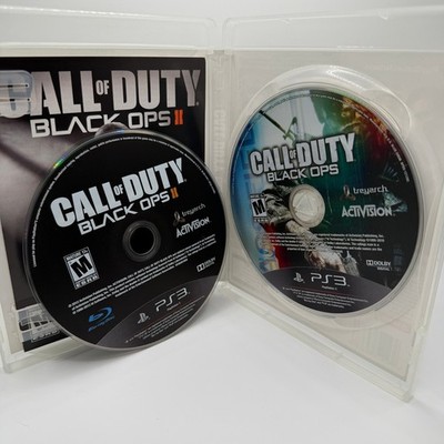 Call of Duty Black Ops 1 & 2 II BONUS Black Ops Disc Sony PS3 PlayStation 3