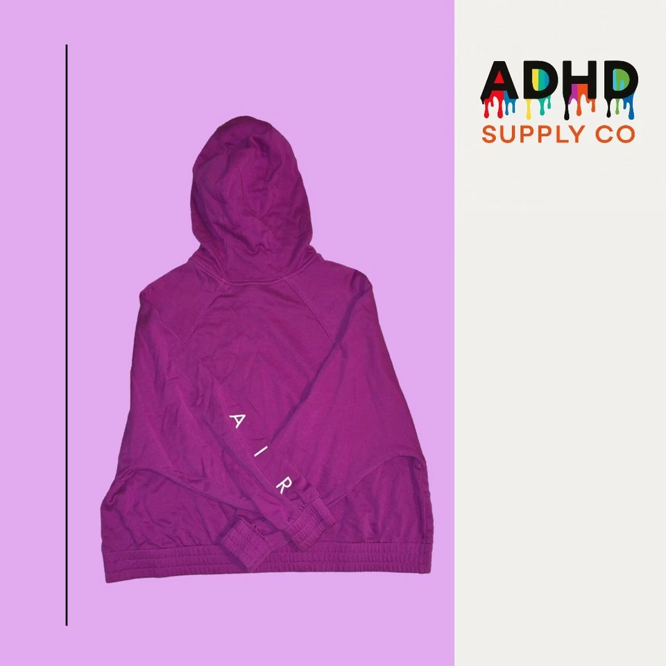 💜 Nike Air Women’s 3X Magenta Tracksuit Set – Hoodie + Joggers, Soft & Stylish - Image 4 of 4