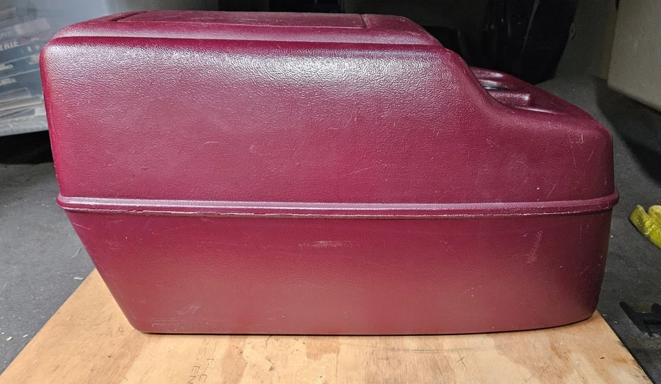 1981-1993 Dodge Truck Ramcharger 4x4 Center Console  D150 pickup Red D150 W150 Foto 4 de 4