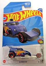 2022 Hot Wheels #226 Blue Altered Ego, HW Drag Strip A103