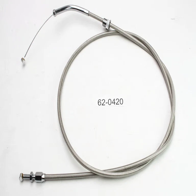 Cable de acelerador de empuje trenzado Motion Pro 54 pulgadas Armor Coat SS - 62-0420 estándar Foto 3 de 4