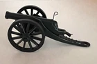 MARX  1950's & 1960's ORIGINAL - BLACK HP SHELL-FIRING CANNON-VG REAL DEAL ITEM