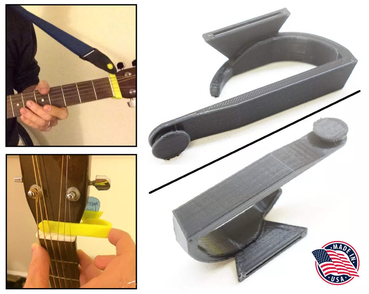 Pick holder 2024 guitar strap